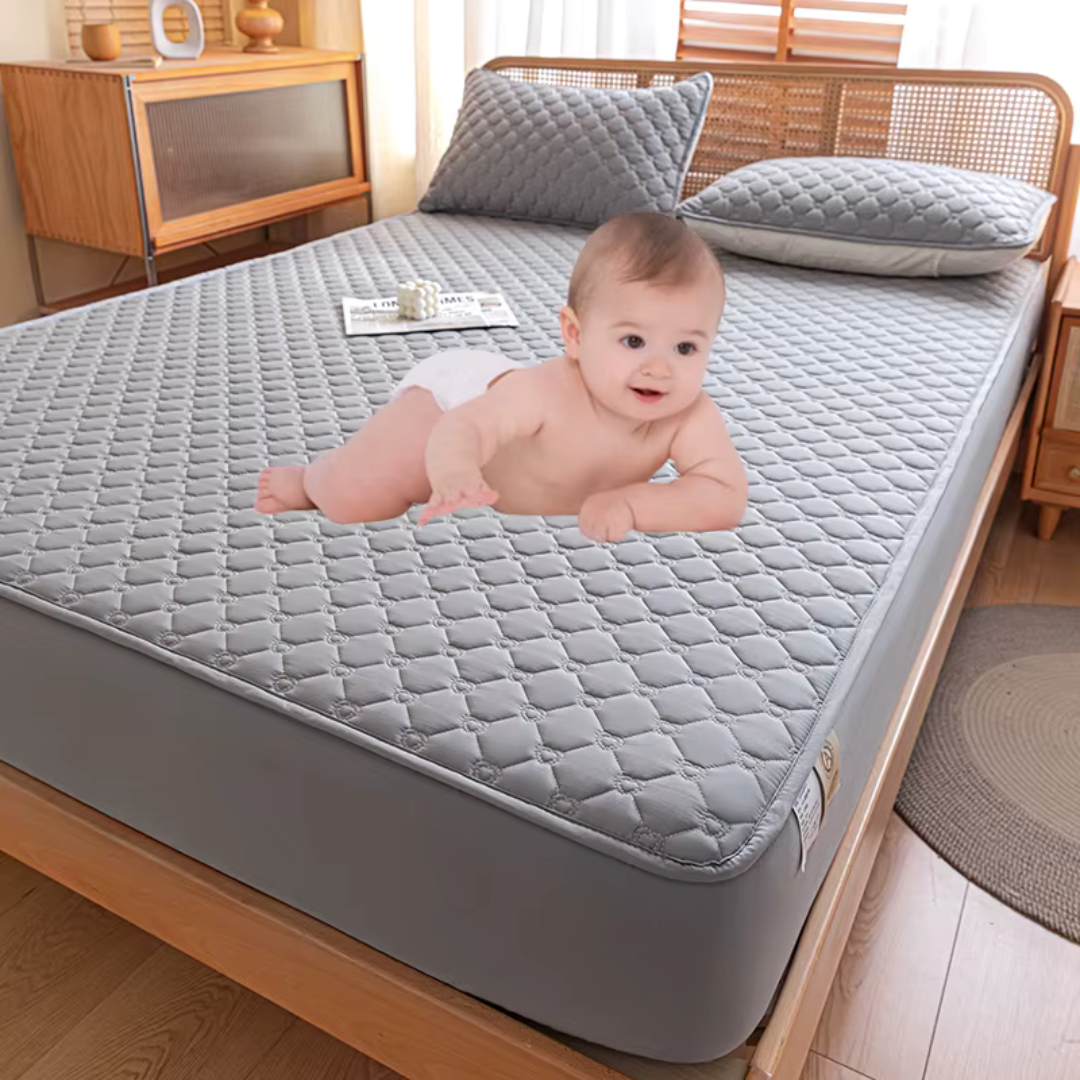 Protector Cubre Colchón Ortopédico Antifluido + Dos fundas para almohadas