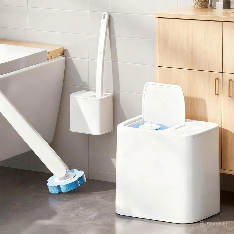 LIMPIADOR PARA BAÑO + 30 esponjas limpiadoras desechables