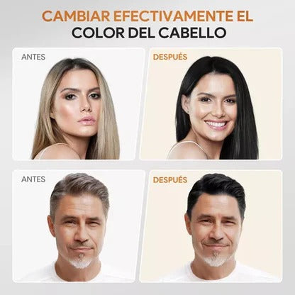 Shampoo Instantáneo Cubre Canas 3 en 1 Natural - Jengibre 2 por el precio de 1