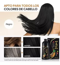 Shampoo Instantáneo Cubre Canas 3 en 1 Natural - Jengibre 2 por el precio de 1