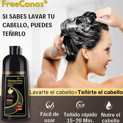Shampoo Instantáneo Cubre Canas 3 en 1 Natural - Jengibre 2 por el precio de 1