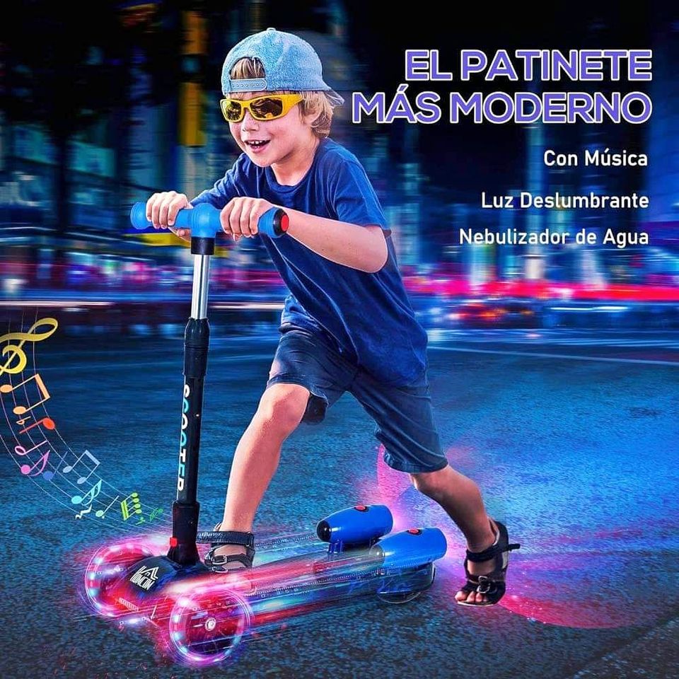 TurboScoot: La Patineta con Efecto Turbo para Niños