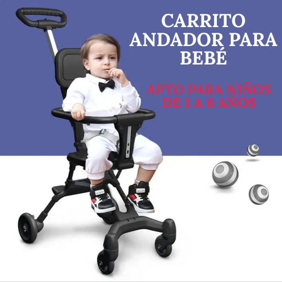 Coche Plegable Premium UrbanBaby™ 360°