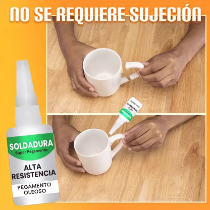 Adhesivo de alta resistencia a base de aceite para soldadura