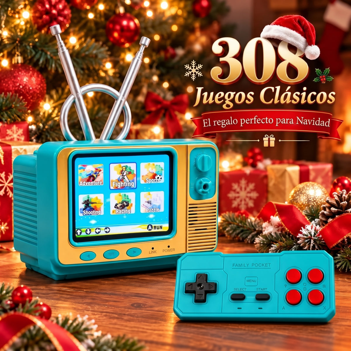 Mini Consola Retro G5-500 Juegos Clásico