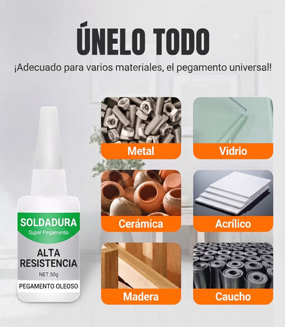 Adhesivo de alta resistencia a base de aceite para soldadura
