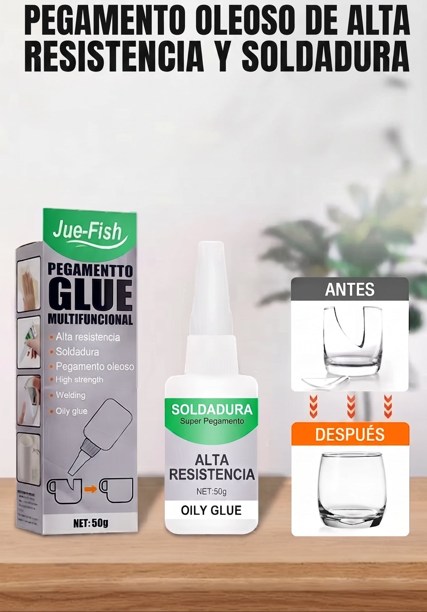 Adhesivo de alta resistencia a base de aceite para soldadura