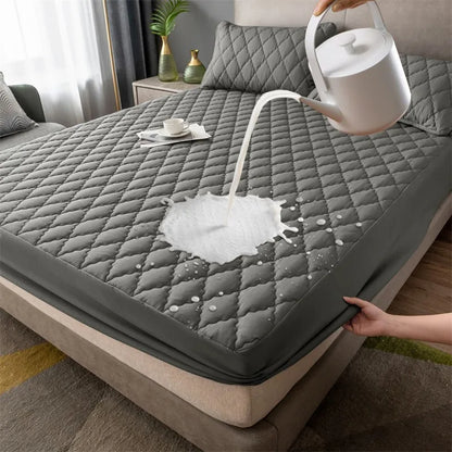 Protector Cubre Colchón Ortopédico Antifluido + Dos fundas para almohadas