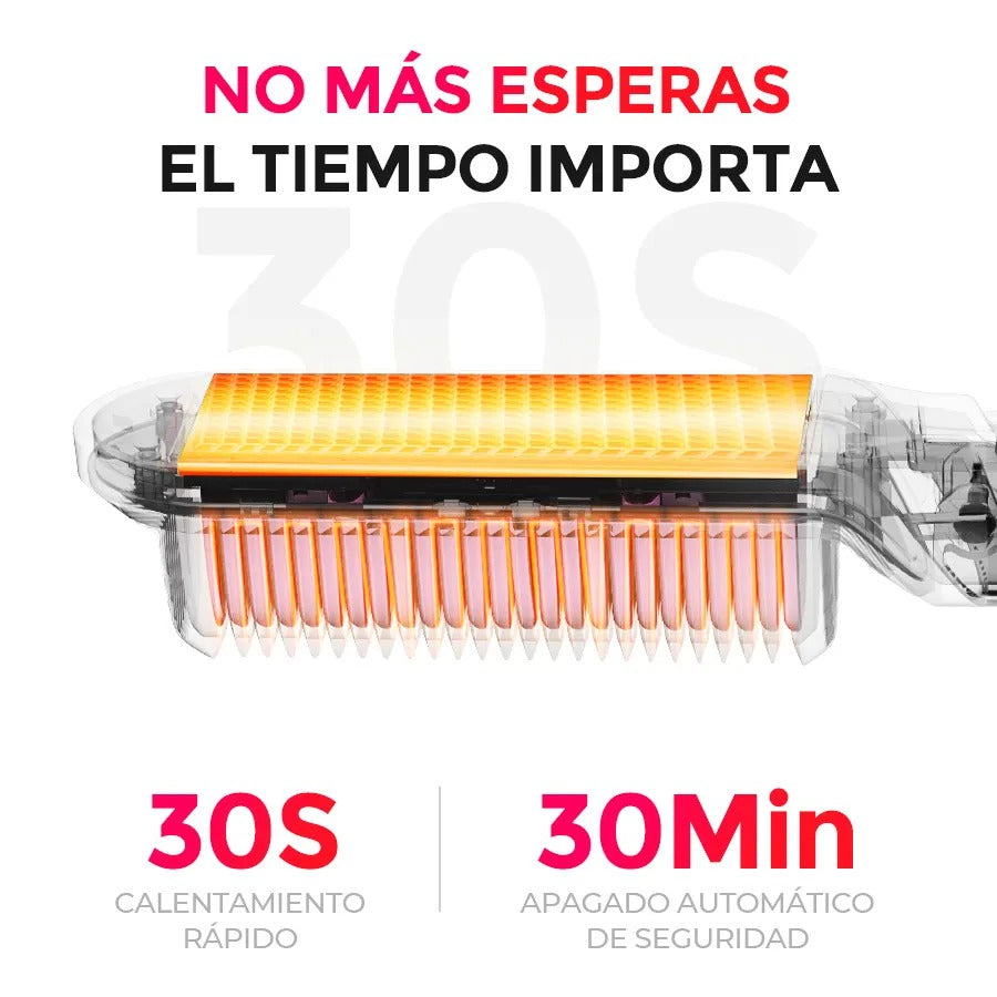 Cepillo Plancha Secador 2 en 1 Alisador + Obsequio