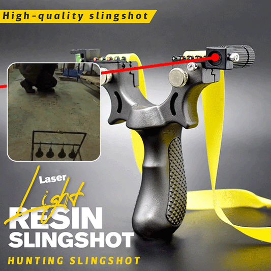 Tirachinas Profesional con Laser y Nivelador - Trumark Slingshots™