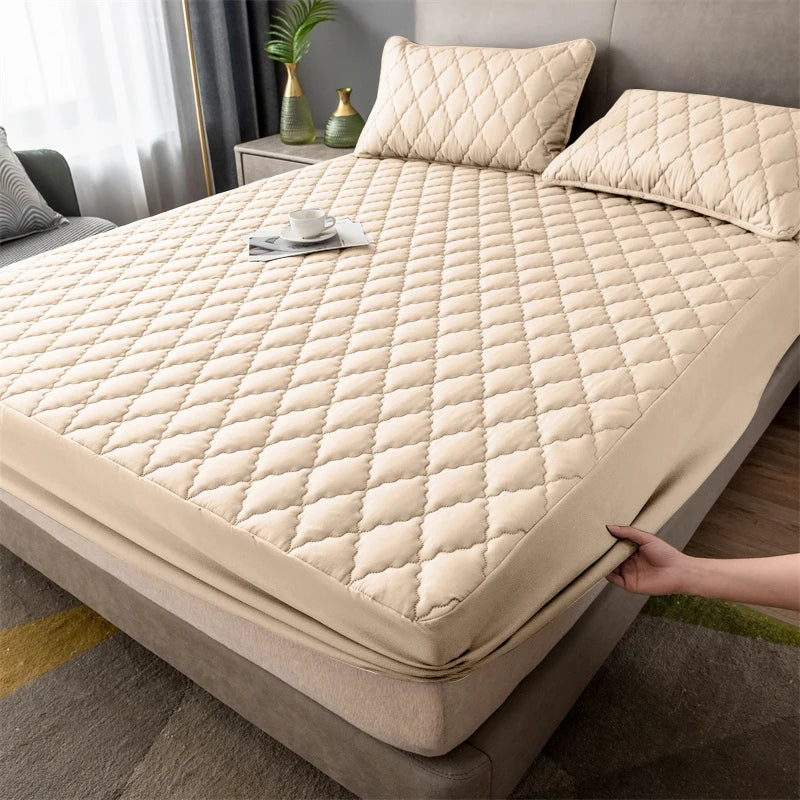 Protector Cubre Colchón Ortopédico Antifluido + Dos fundas para almohadas