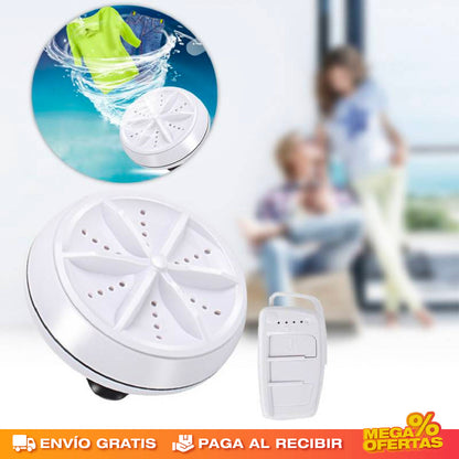 NanoWash® Mini Lavadora De Ropa, Platos, Joyas y Más...Portatil Electrica